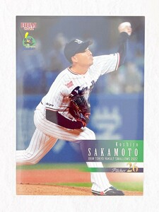 ☆ BBM2022 東京ヤクルトスワローズ レギュラーカード S13 坂本光士郎 ☆