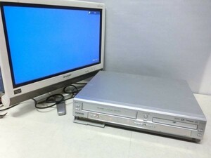 MITSUBISHI 三菱 DVD/VHS レコーダー DJ-VG320 2003年製 通電OK ジャンク品 NY3636