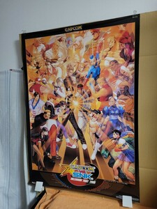 CAPCOM VS. SNK. used poster..