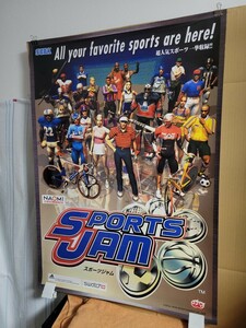  sport * jam. used poster..