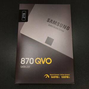 [宅急便コンパクト発送] 2TB Samsung SSD 870 QVO MZ-77Q2T0B/IT