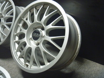 稀少 BBS DTM RG252 良品 112/5H 17インチ 絶版モデル ベンツW201W202W203W124W210 アウディ VW 等_画像6