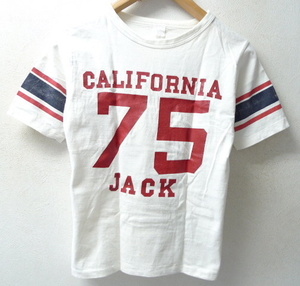 * Jackson Matiz California number ring 75 football T-shirt size XS