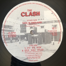 傷なし美盤 レア盤 クラッシュ The Clash 1985年 12EPレコード This Is England 英国盤 Punk / New wave Joe Strummer ペラジャケ_画像6