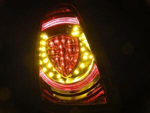 BMW Mini MINI crystal LED tail lamp tail light R56 R57 latter term inner black winker LED 2010~