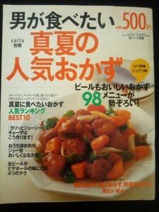 Ba1 04184 男が食べたい 真夏の人気おかず saita(咲いた)平成16年8月16日号別冊 ビールもおいしいおかず98メニューが勢ぞろい 野菜のおかず