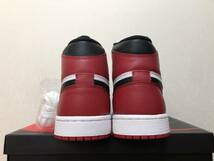 送料無料 正規 Nike air Jordan 1 Retro High OG 27.5cm つま黒 black red white ナイキ ジョーダン レトロ ハイ 555088-184_画像4