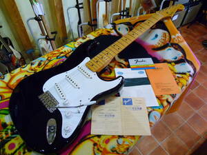 Fender Japan ST54-55 BLK Eシリアル