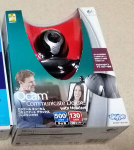 WEBカメラ ロジクール QCAM-130X-HS ヘッドセット付