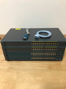 【CCNA、CCNP】4台Cisco L3L2スイッチ3560、2960