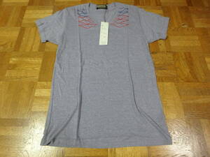 ★ Ayuite Ayuite 〓 с коротким рукавом v -neck t -hish, сделанный в Японии 〓 3 фиолетового нового