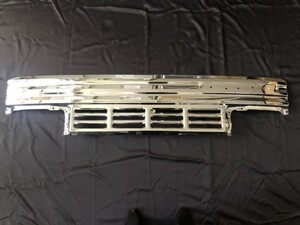 ● 新品:★レア品★ 日野 レンジャー 4D メッキ シャッターグリル デコトラ 左右セット【O-5】