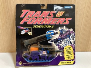 * нераспечатанный товар Transformer generation 2 arc сила tisepti темно синий MOSC - sbro1993 Vintage коробка повреждение иметь 