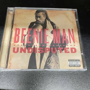 ● HIPHOP,R&B BEENIE MAN - UNDISPUTED ALBUM, 14 SONGS, 2006, REGGAE CD 中古品