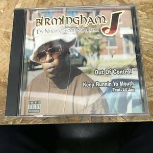 ● HIPHOP,R&B BIRMIMGHAM J - DA NEIGHBORHOOD SUPERSTAR シングル,RARE,INDIE CD 中古品