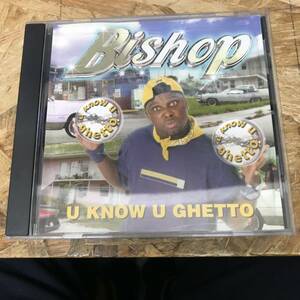 シ● HIPHOP,R&B BISHOP - U KNOW U GHETTO INST,シングル,G-RAP CD 中古品