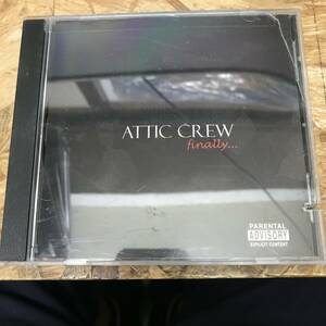 シ● HIPHOP,R&B ATTIC CREW - FINALLY... アルバム,RARE,INDIE CD 中古品