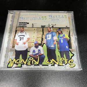 ● HIPHOP,R&B BLUEGRASS BALLAS - MOVIN UNITS ALBUM, G-RAP, RARE, 良曲多数収録 CD 中古品