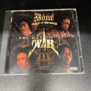 ● HIPHOP,R&B BONE THUGS-N-HARMONY - THE ART OF WARALBUM, 2枚組, 名盤, 90'S, 1997,RARE CD 中古品