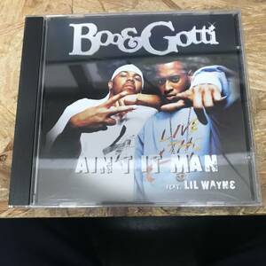 ● HIPHOP,R&B BOO & GOTTI - AIN'T IT MAN FEAT LIL WAYNE INST,シングル,RARE CD 中古品