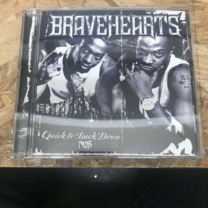 ● HIPHOP,R&B BRAVEHEARTS - QUICK TO BACK DOWN INST,シングル,名曲!!! CD 中古品