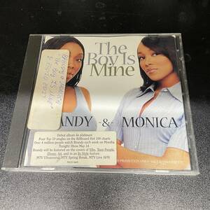 ● HIPHOP,R&B BRANDY & MONICA - THE BOY IS MINE シングル, 4 SONGS, 90'S, 1998, RARE PROMO CD 中古品