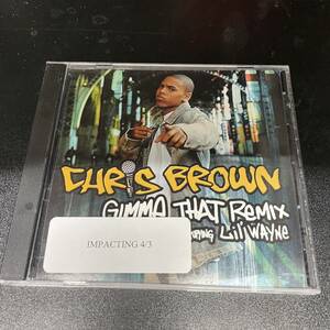 ● HIPHOP,R&B CHRIS BROWN - GIMME THAT REMIX シングル, INST, 2006, PROMO CD 中古品