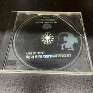 ● HIPHOP,R&B CHAMILLIONAIRE - TURN IT UP シングル, 3 SONGS, INST, PROMO CD 中古品