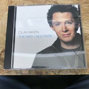 ● HIPHOP,R&B CLAY AIKEN - THE WAY / SOLITAIRE シングル,INDIE CD 中古品