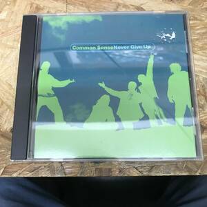 ● HIPHOP,R&B COMMON SENSE - NEVER GIVE UP シングル,INDIE CD 中古品