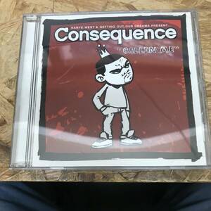 ● HIPHOP,R&B CONSEQUENCE - CALLIN' ME INST,シングル CD 中古品