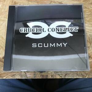 ● HIPHOP,R&B CRUCIAL CONFLICT - SCUMMY INST,シングル,RARE CD 中古品