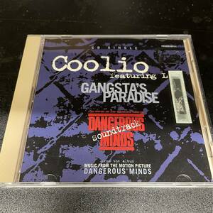 ● HIPHOP,R&B COOLIO - GANGSTA'S PARADISE シングル, INST, 90'S, 1995, G-RAP CD 中古品