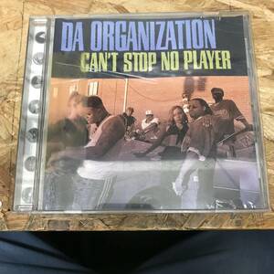 ● HIPHOP,R&B DA ORGANZATION - CAN'T STOP NO PLAYER INST,シングル CD 中古品