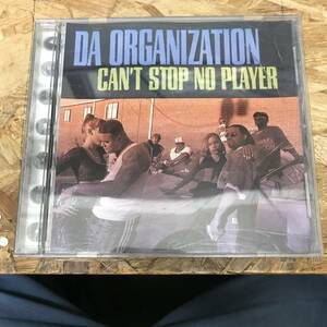 ● HIPHOP,R&B DA ORGANIZATION - CAN'T STOP NO PLAYER INST,シングル CD 中古品