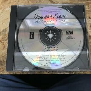 ● HIPHOP,R&B DANESHA STARR - AS LONG AS I LIVE シングル,RARE CD 中古品