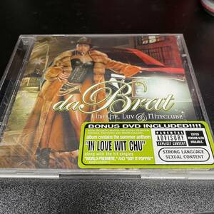 ● HIPHOP,R&B DA BRAT - LIMELITE, LUV & NITECLUBZ ALBUM, 11 SONGS, LIMITED EDITION DVD, 2003 CD 中古品