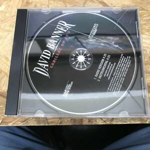 ● HIPHOP,R&B DAVID BANNER - CADILLAC ON 22'S INST,シングル,RARE CD 中古品