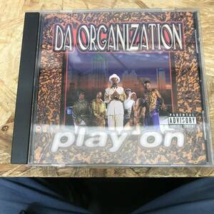 ● HIPHOP,R&B DA ORGANIZATION - PLAY ON INST,シングル,RARE CD 中古品