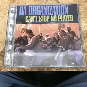 ● HIPHOP,R&B DA ORGANIZATION - CAN'T STOP NO PLAYER INST,シングル CD 中古品