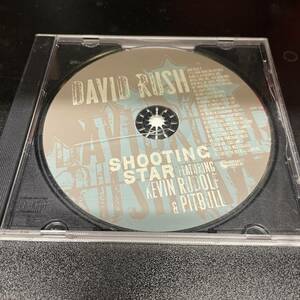 ● HIPHOP,R&B DAVID RUSH - SHOOTING STAR シングル, 3 SONGS, INST, RARE, 2008, PROMO CD 中古品