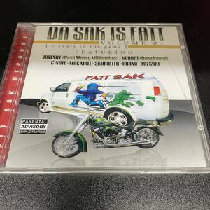 ● HIPHOP,R&B DA SAK IS FATT VOL.1 ALBUM, COMPILATION, 2002, G-RAP CD 中古品