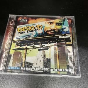 ● HIPHOP,R&B DECO-D - PRIME EXAMPLE ALBUM, 2004, 13SONGS, RARE CD 中古品