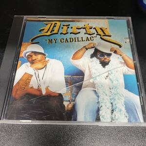 ● HIPHOP,R&B DIRTY - MY CADILLAC シングル, 4 SONGS, INST, 2002, PROMO CD 中古品