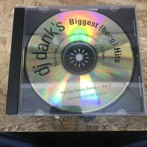 ● HIPHOP,R&B DJ DANK'S - BIGGEST (BONG) HITS アルバム,INDIE CD 中古品