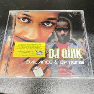 ● HIPHOP,R&B DJ QUIK - BALANCE & OPTIONS ALBUM, 20 SONGS, 2000, 名盤 CD 中古品