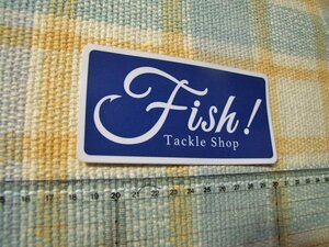 Fish! tackle shop/琵琶湖/バスフィッシング/ステッカー/シール/※ ヤフーショッピングストア/レア物商会・健美堂でも大量出品中