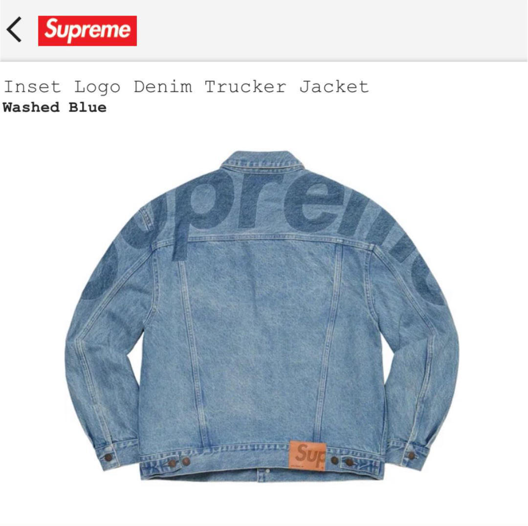ヤフオク! -supreme denim trucker jacketの中古品・新品・未使用品一覧