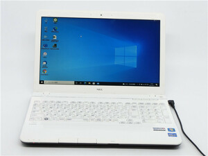 カメラ内蔵/中古/15.6型/ノートPC/Windows10/新品SSD512/8GB/2世代i7　NEC　LS150/H　　新品無線マウス　MS office2021ProPlus搭載