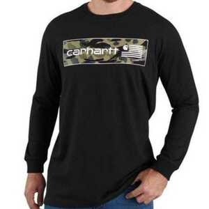 【2XL】CARHARTT カーハート/長袖Tシャツ/ボックスロゴプリント